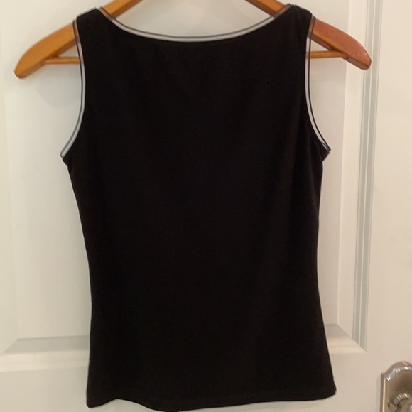 Melanie Lyne Tank top with sheer trim XS - Picture 2 of 7